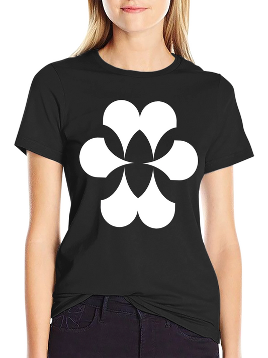 Abstract Graphic Tee - Black T-Shirt