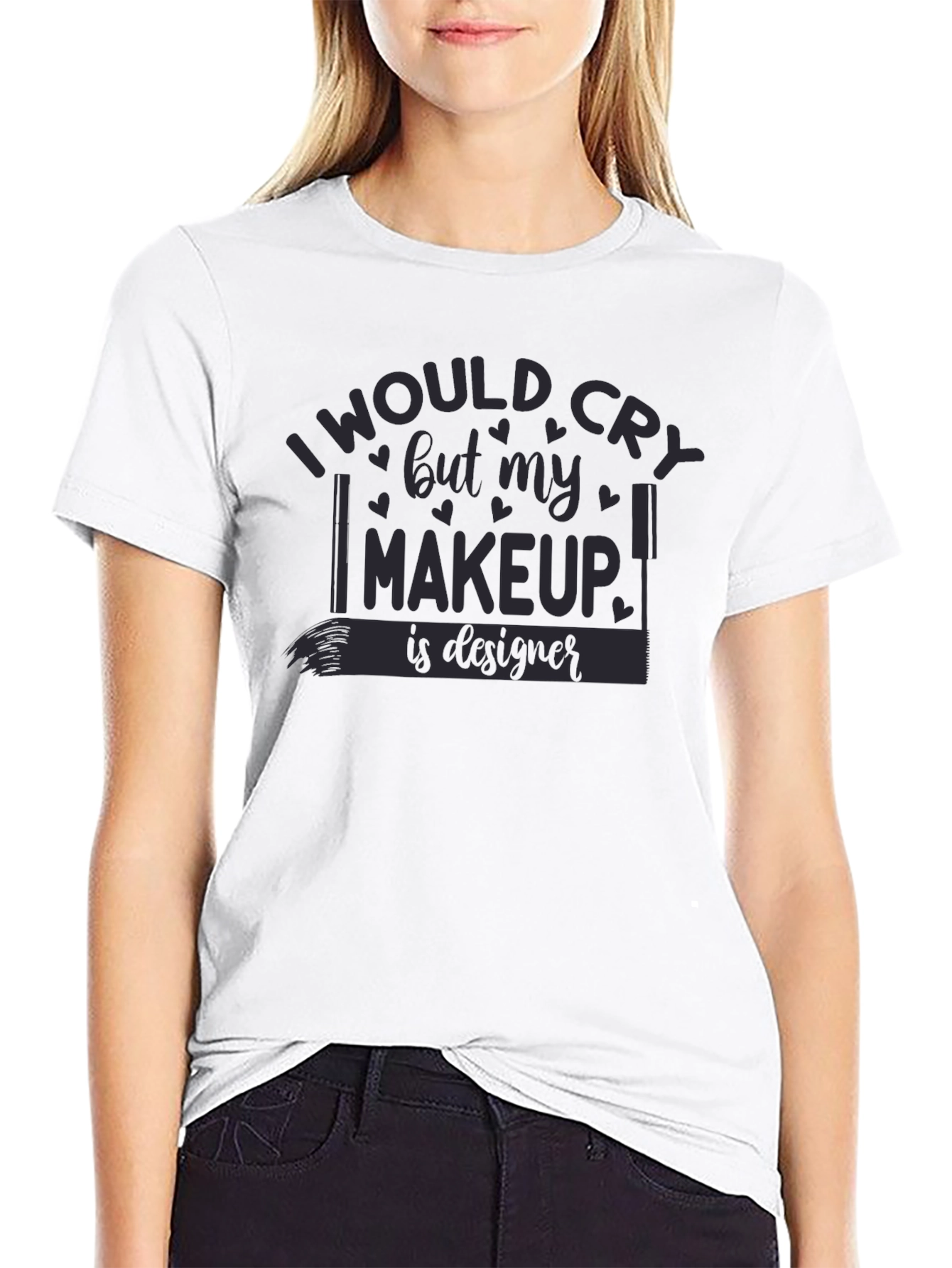 Makeup Lover T-Shirt: Designer Makeup Graphic Tee