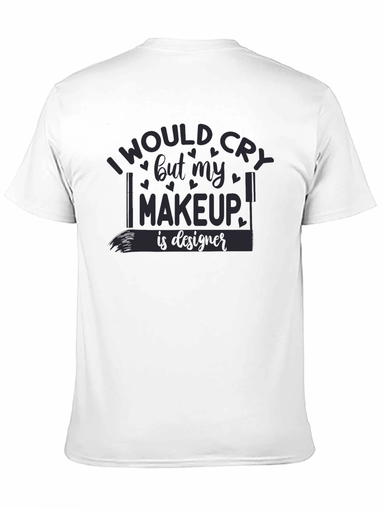 Makeup Lover T-Shirt: Designer Makeup Graphic Tee