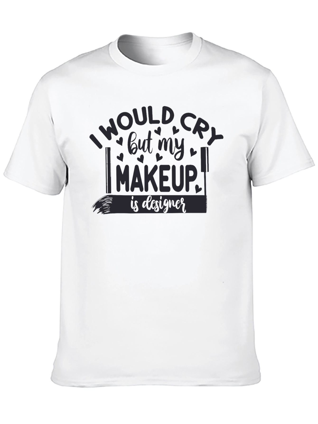 Makeup Lover T-Shirt: Designer Makeup Graphic Tee