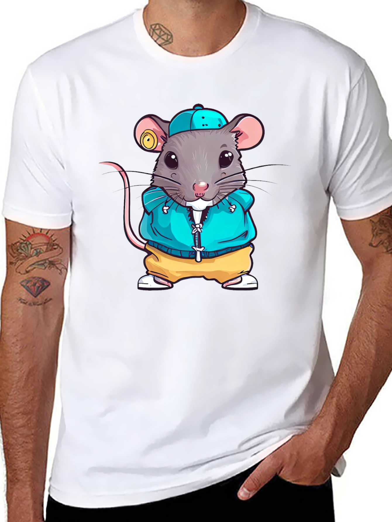 Cool Rat Graphic T-Shirt - Urban Streetwear