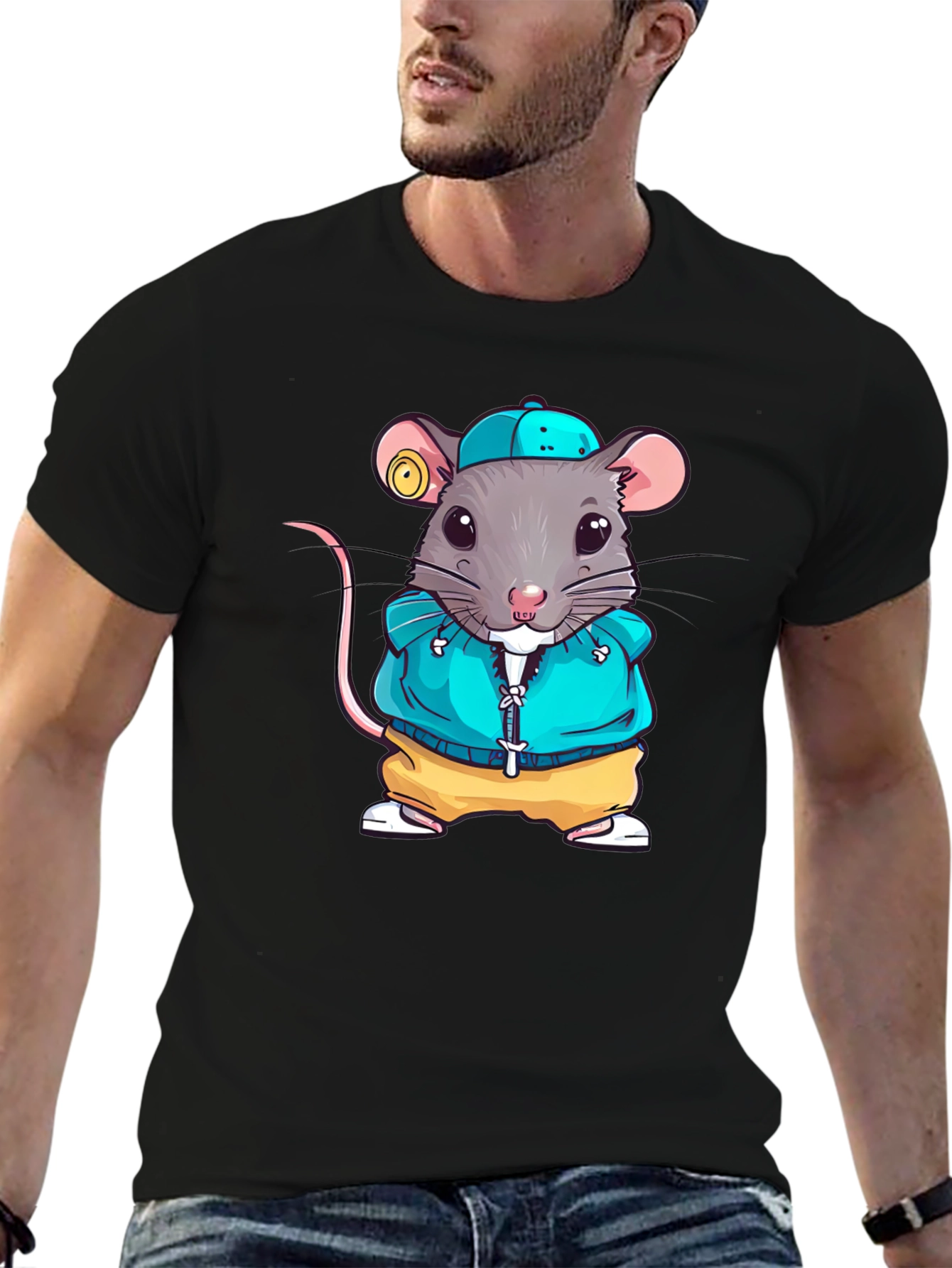 Cool Rat Graphic T-Shirt - Urban Streetwear