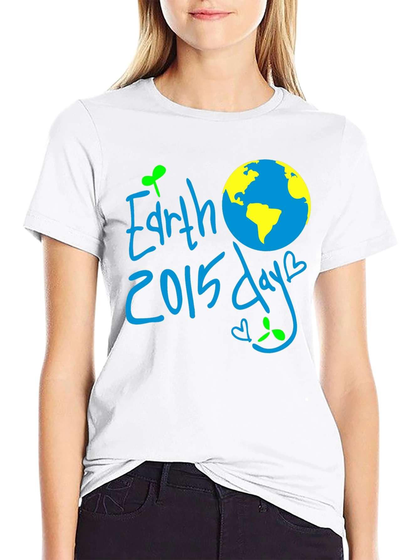 Earth Day 2015 T-Shirt - Mens Black Tee