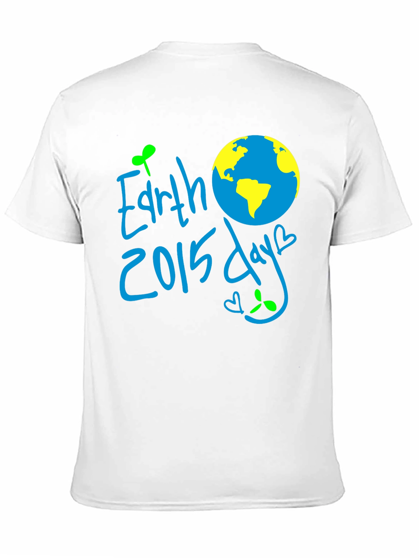 Earth Day 2015 T-Shirt - Mens Black Tee