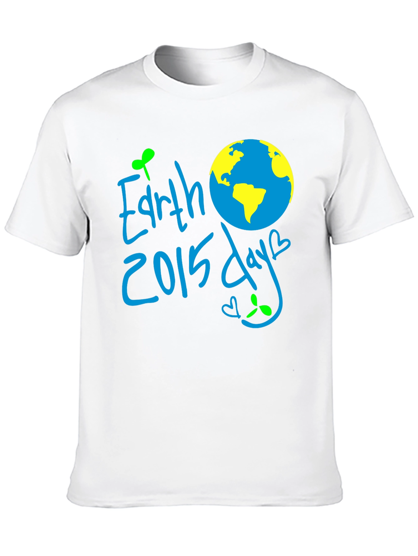 Earth Day 2015 T-Shirt - Mens Black Tee