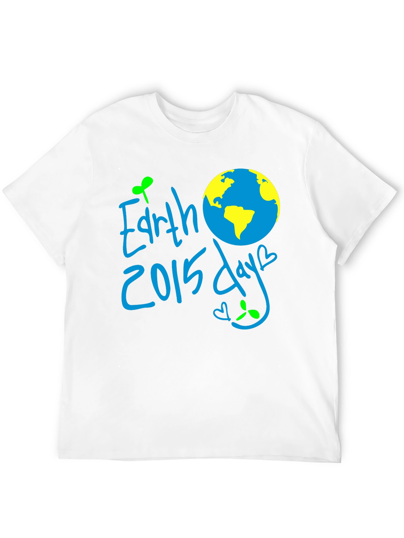 Earth Day 2015 T-Shirt - Mens Black Tee
