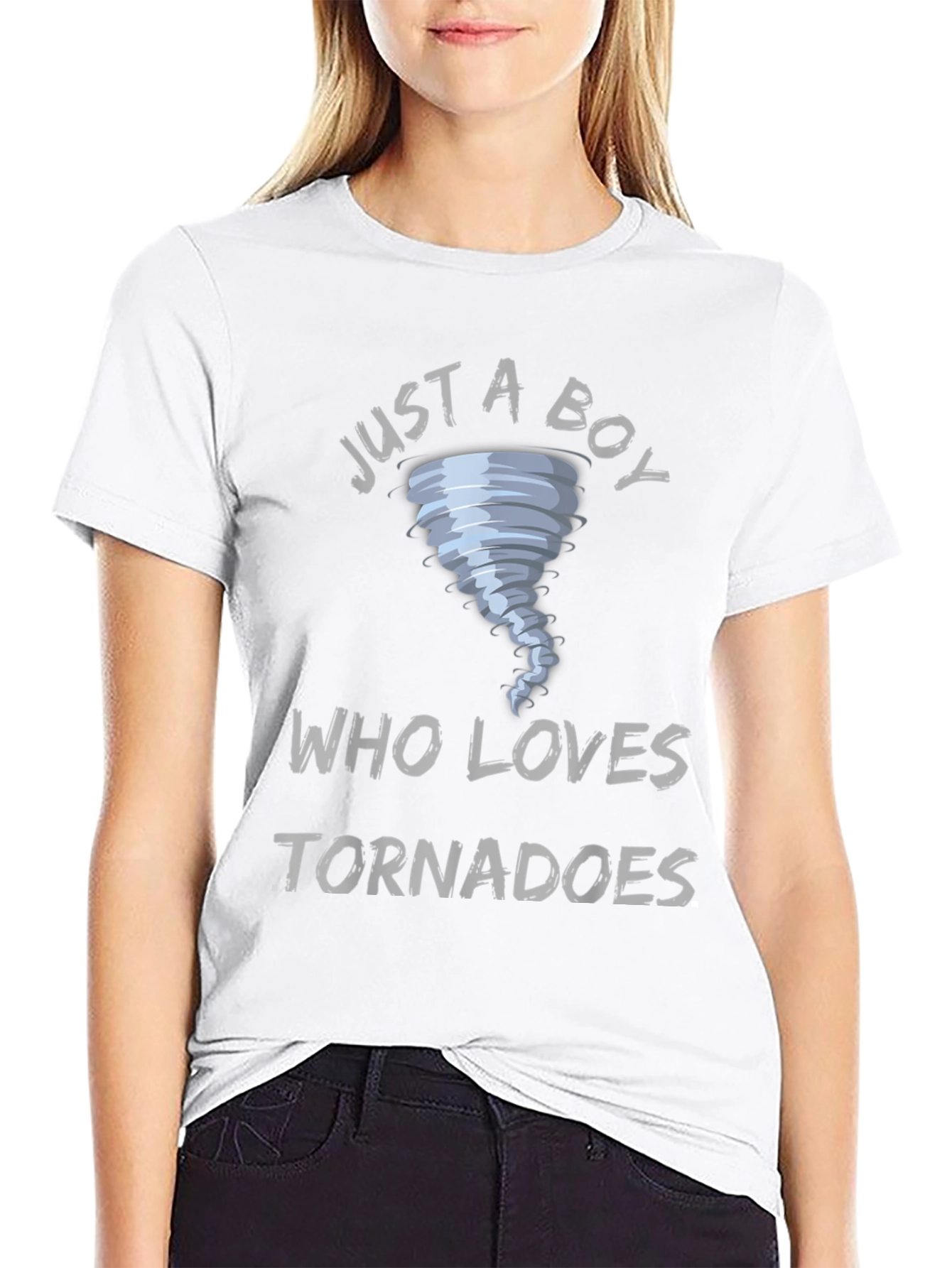 Just a Boy Who Loves Tornadoes T-Shirt