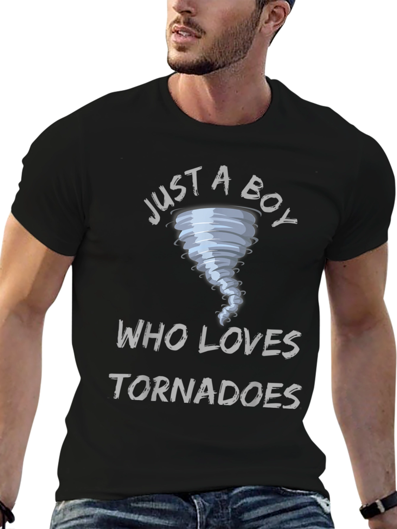 Just a Boy Who Loves Tornadoes T-Shirt