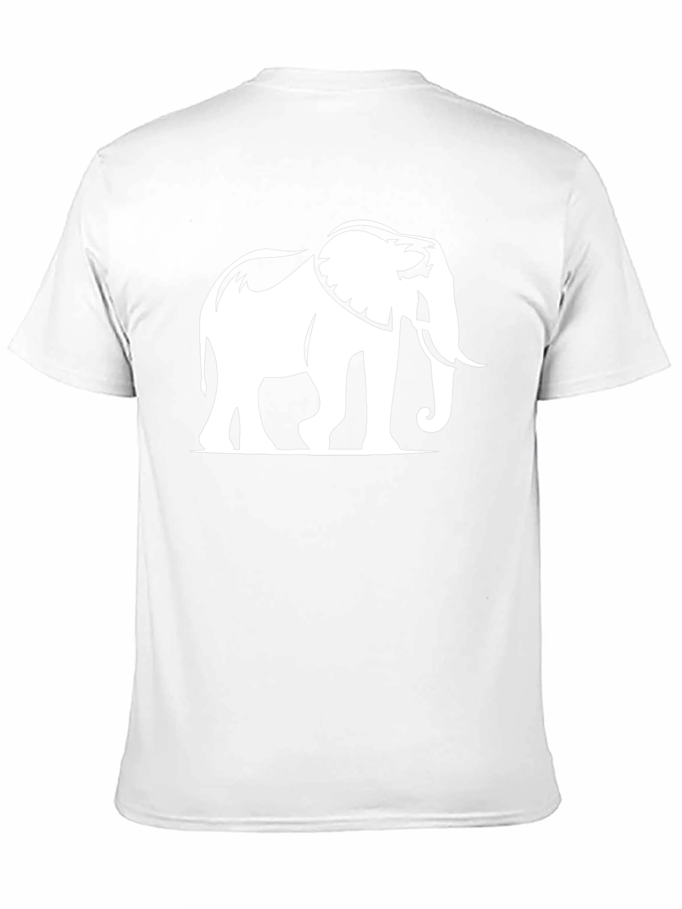Elephant Graphic Black T-Shirt - Casual Style