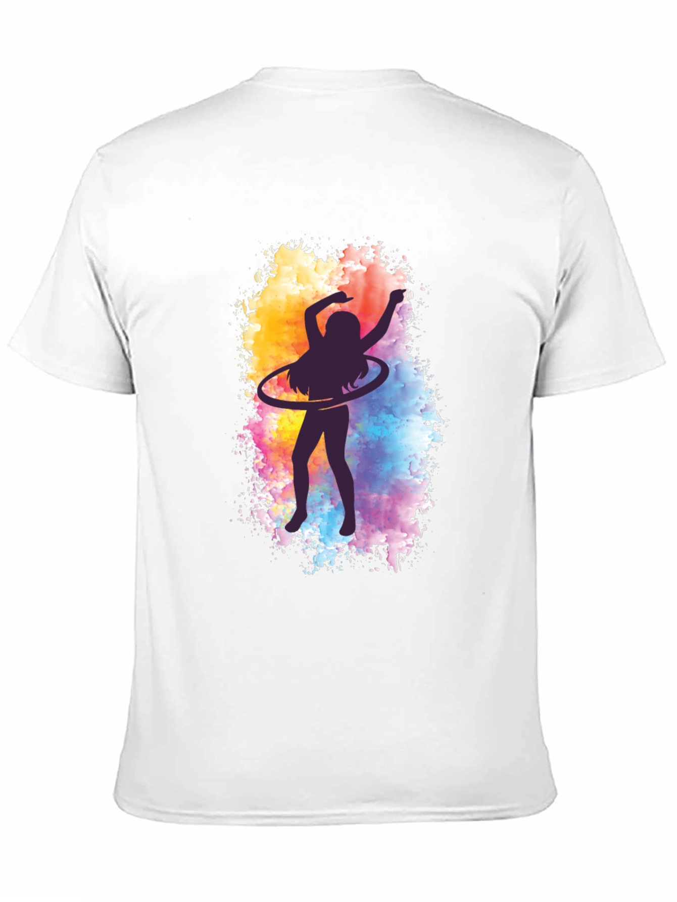 Hula Hoop Girl Graphic T-Shirt