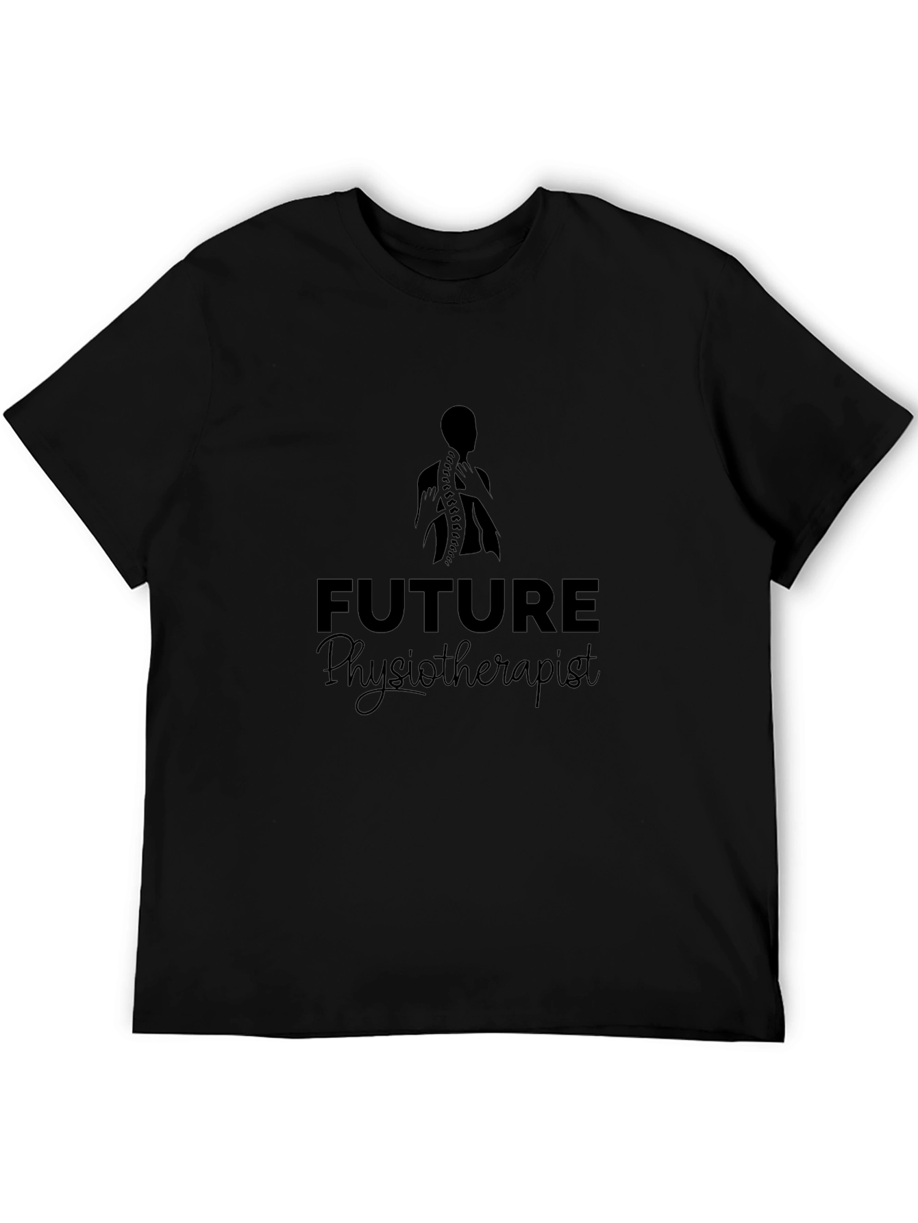Future Physiotherapist Black T-Shirt