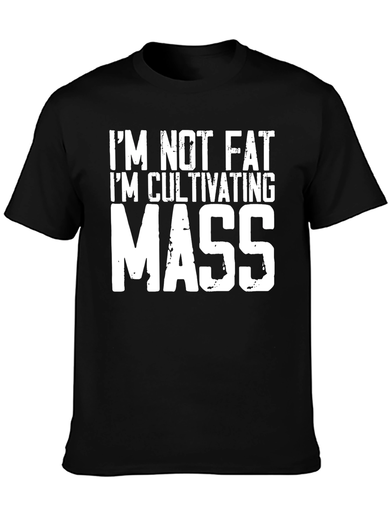 Cultivating Mass T-Shirt - Funny Gym Workout Tee