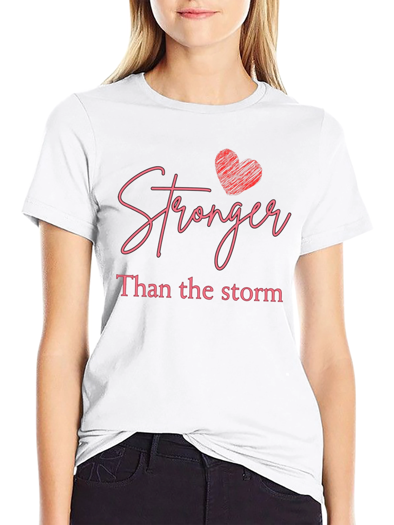 Stronger Than The Storm Graphic Tee