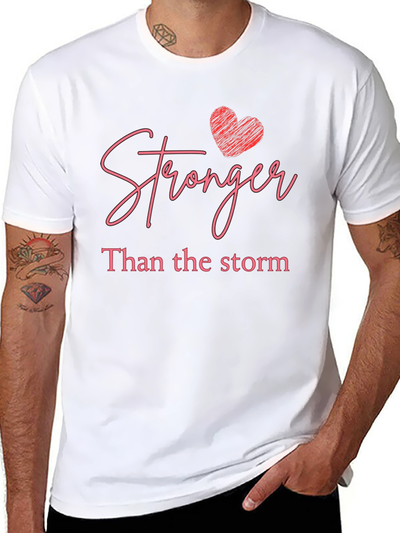 Stronger Than The Storm Graphic Tee