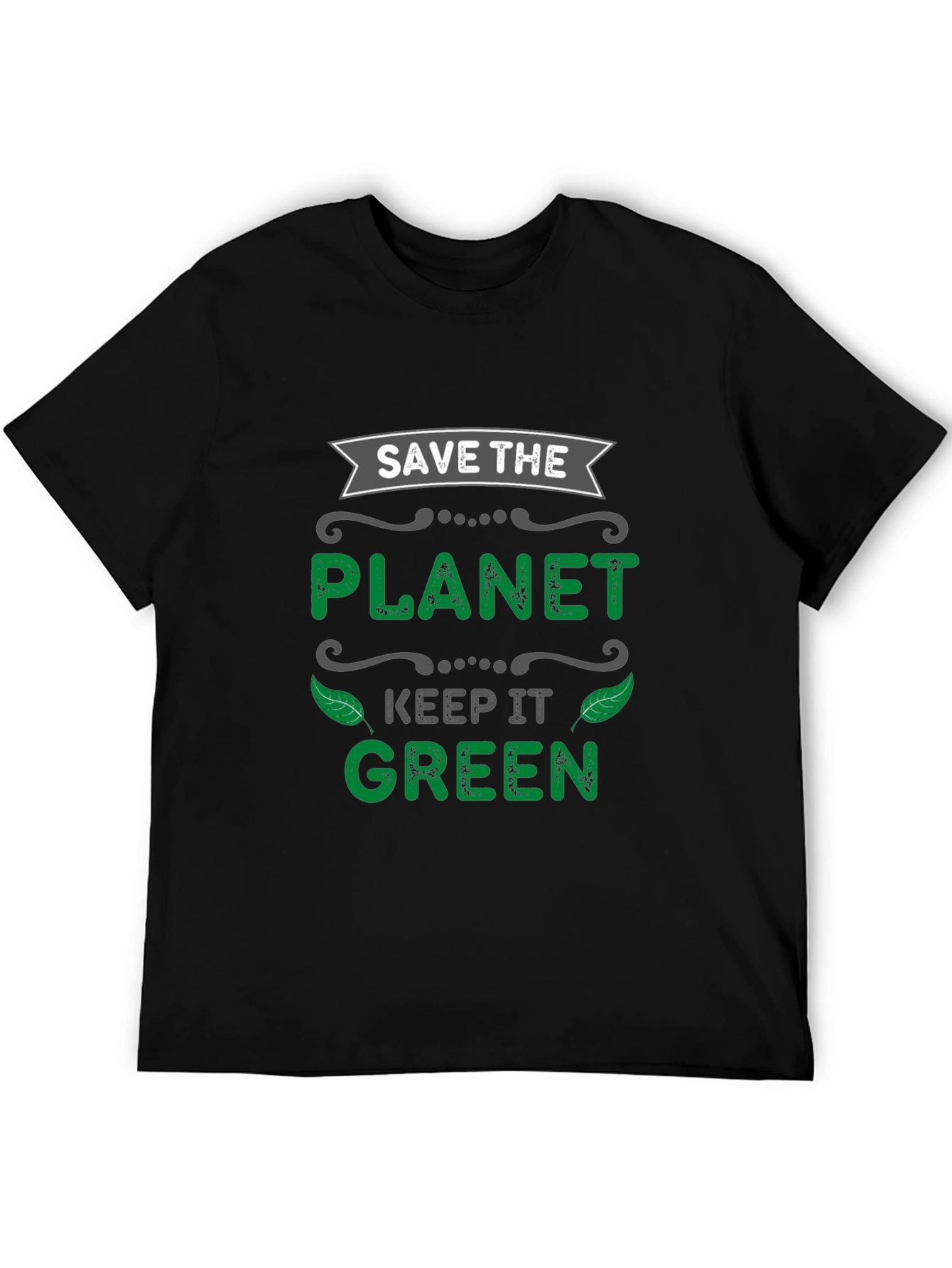 Eco-Friendly Save the Planet Graphic Tee