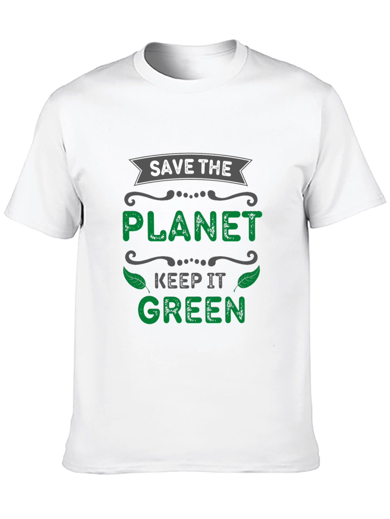 Eco-Friendly Save the Planet Graphic Tee