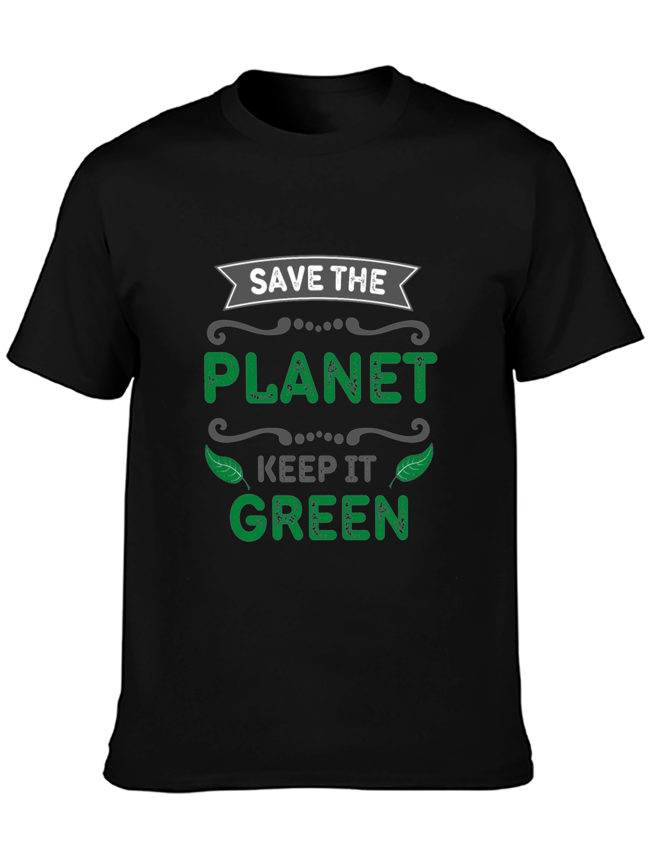 Eco-Friendly Save the Planet Graphic Tee