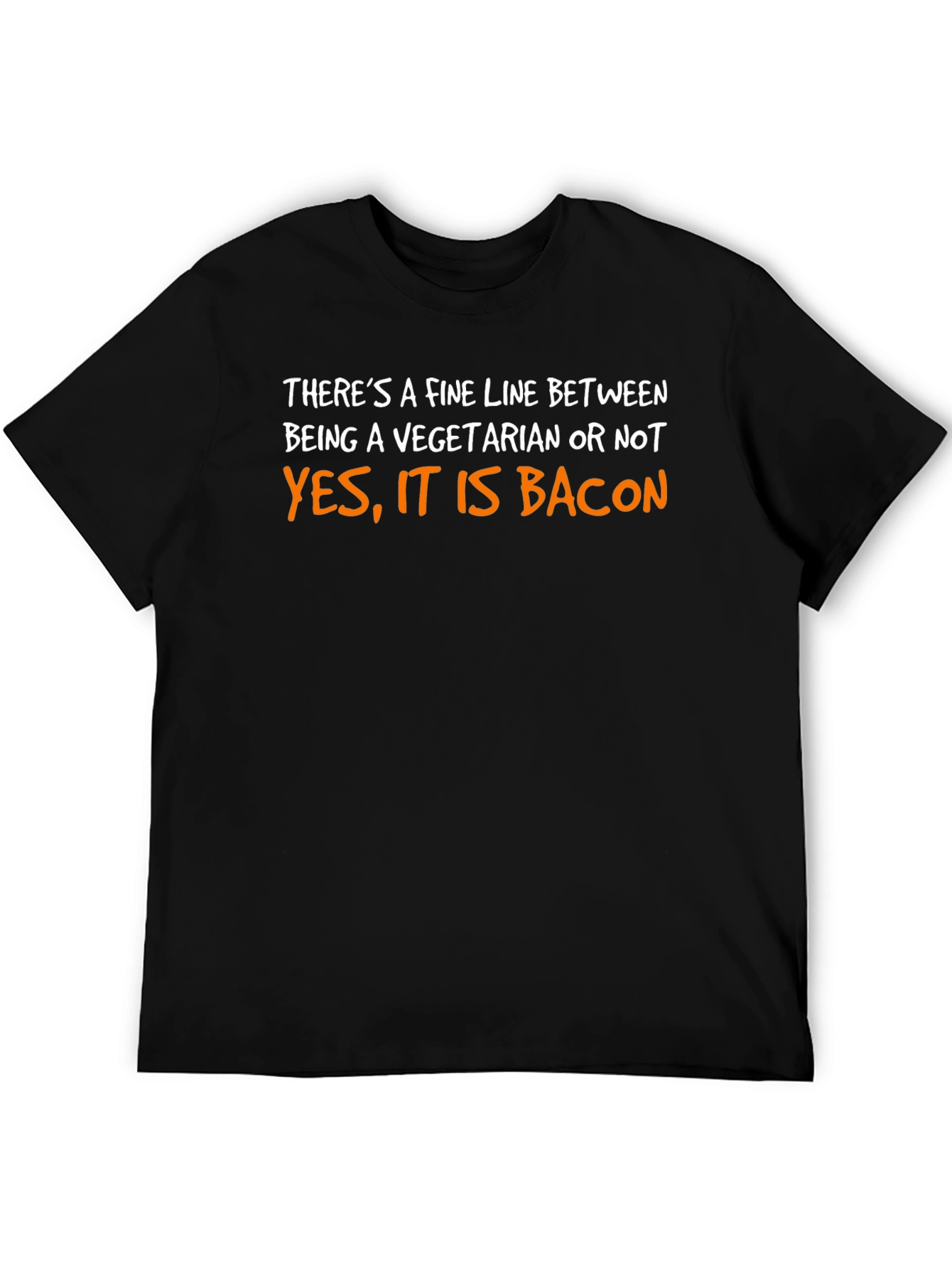 Bacon Lover T-Shirt Vegetarian Funny Saying