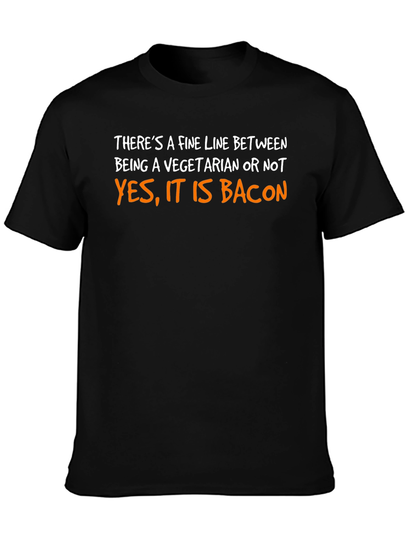 Bacon Lover T-Shirt Vegetarian Funny Saying
