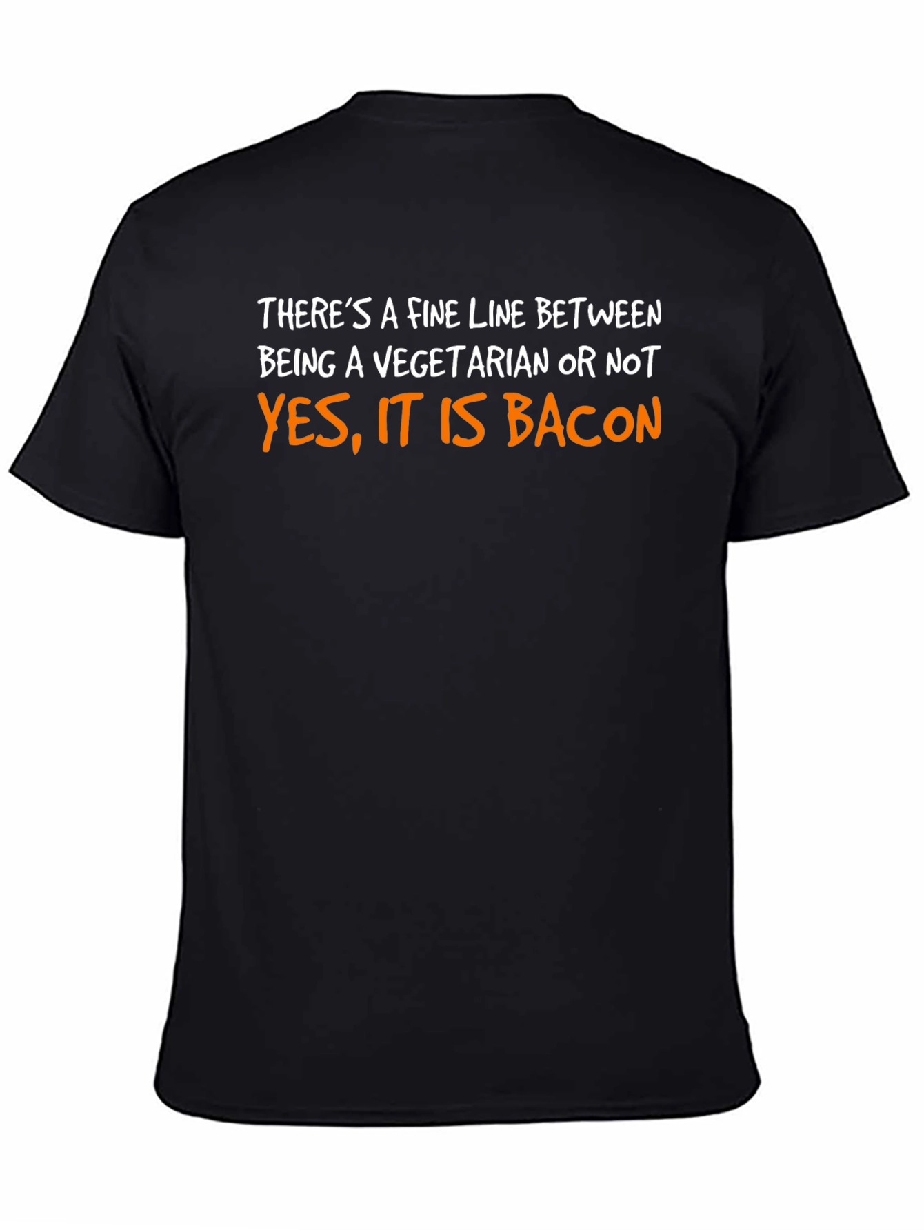 Bacon Lover T-Shirt Vegetarian Funny Saying