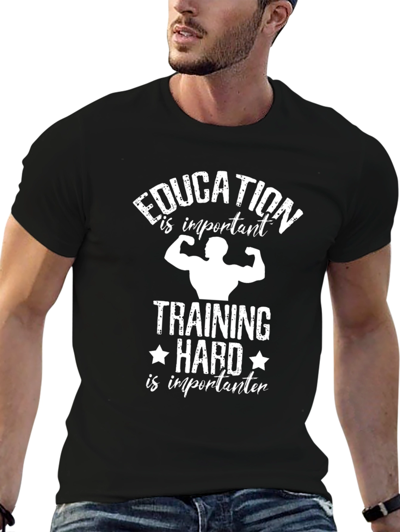 Education Training Harder T-Shirt