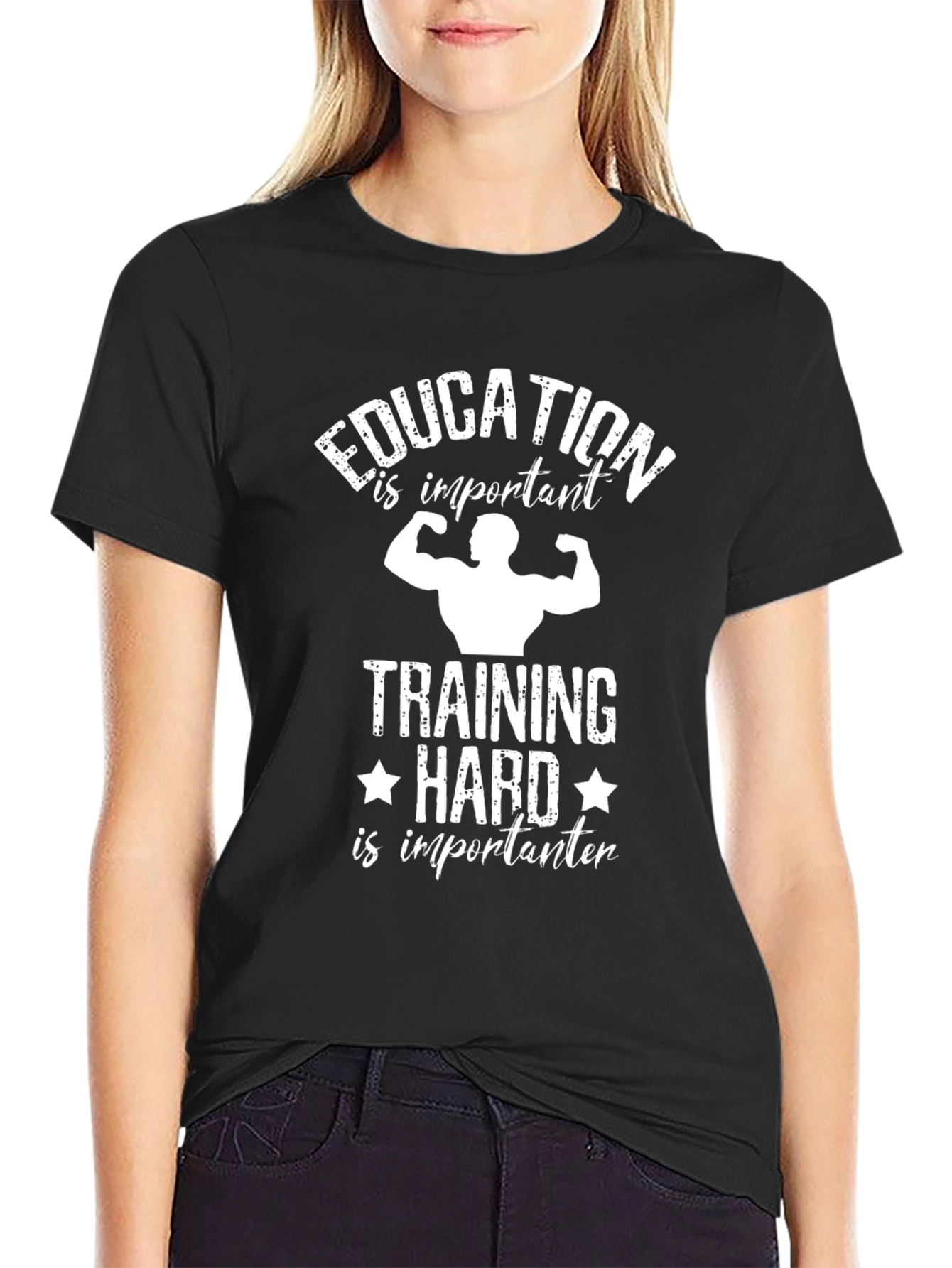 Education Training Harder T-Shirt