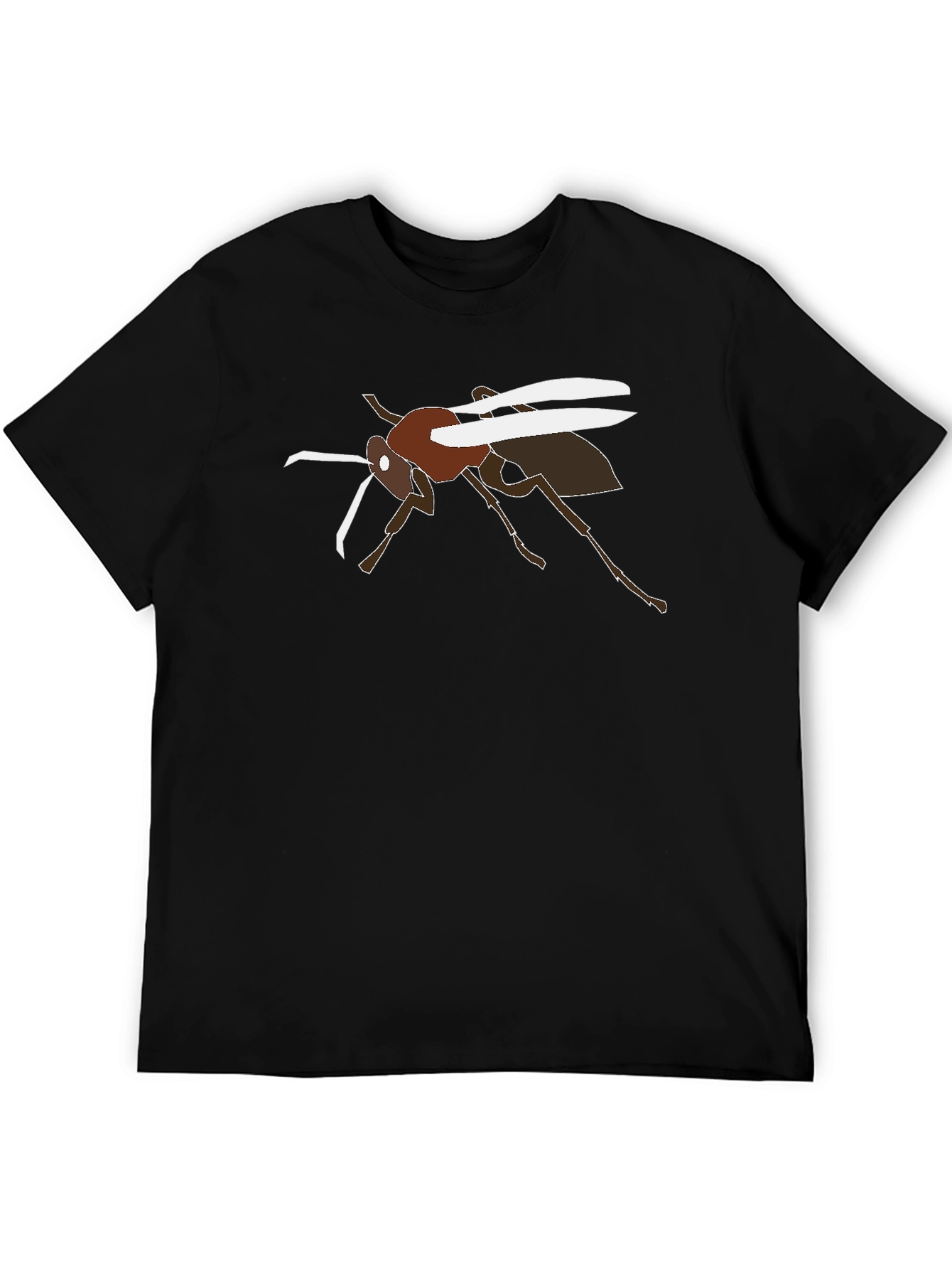 Wasp Graphic T-Shirt - Black Cotton Tee