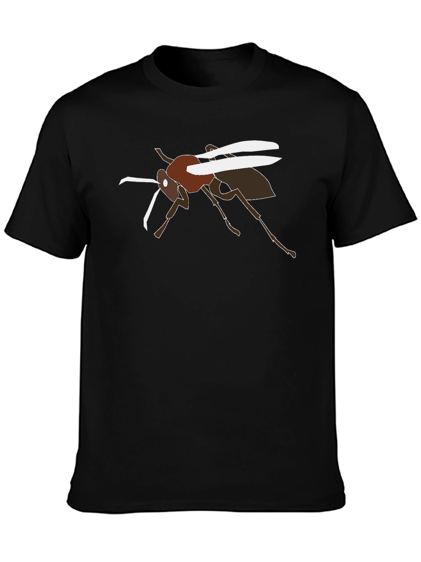 Wasp Graphic T-Shirt - Black Cotton Tee