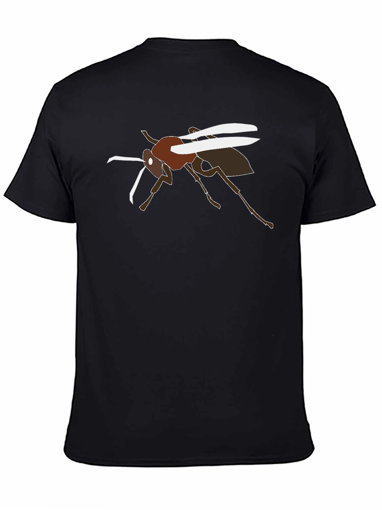 Wasp Graphic T-Shirt - Black Cotton Tee