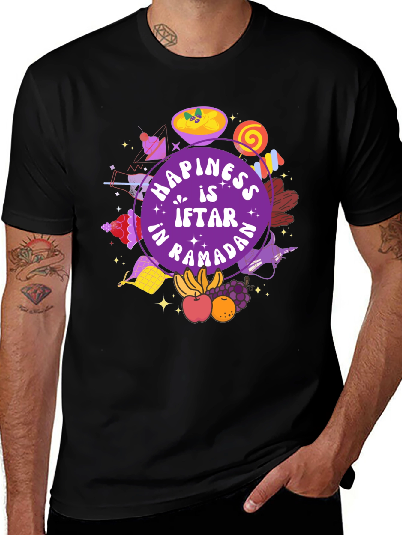 Ramadan Iftar Happiness Graphic Tee