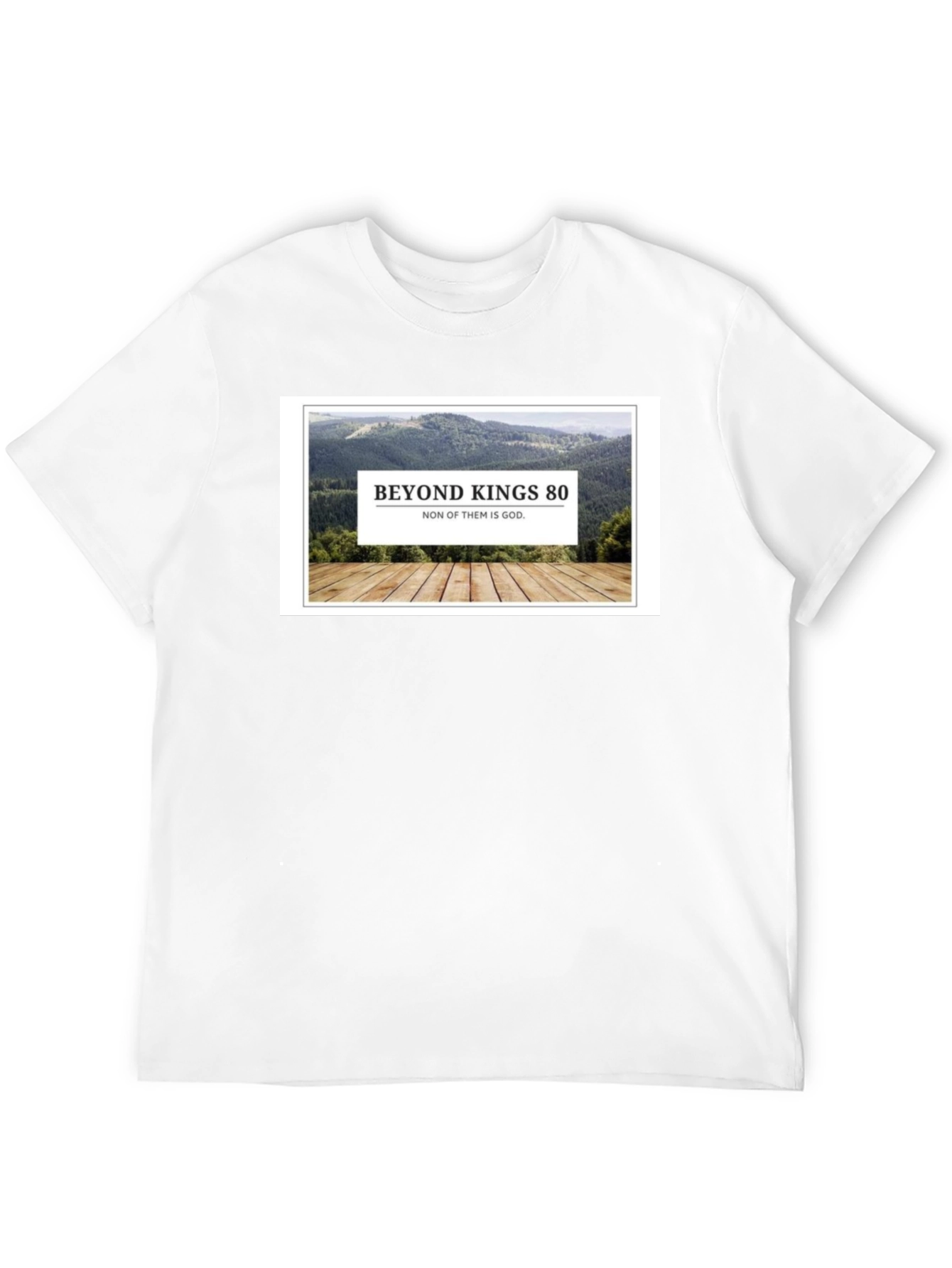 Beyond Kings 80 Graphic Tee - Unisex Black T-Shirt
