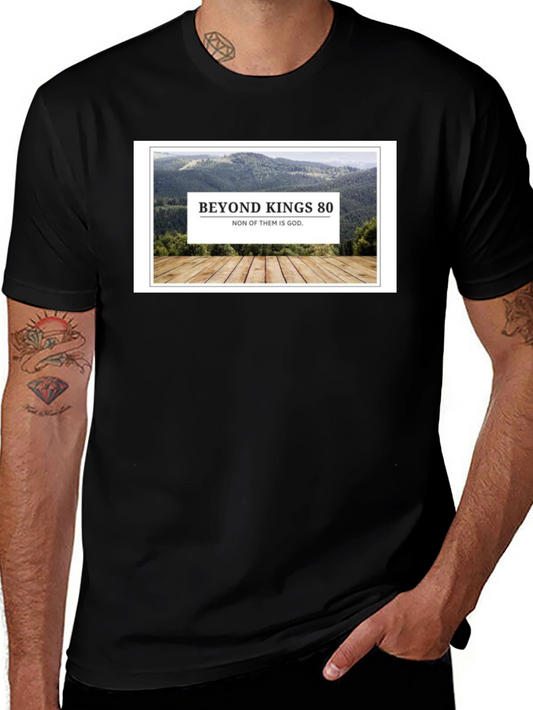 Beyond Kings 80 Graphic Tee - Unisex Black T-Shirt
