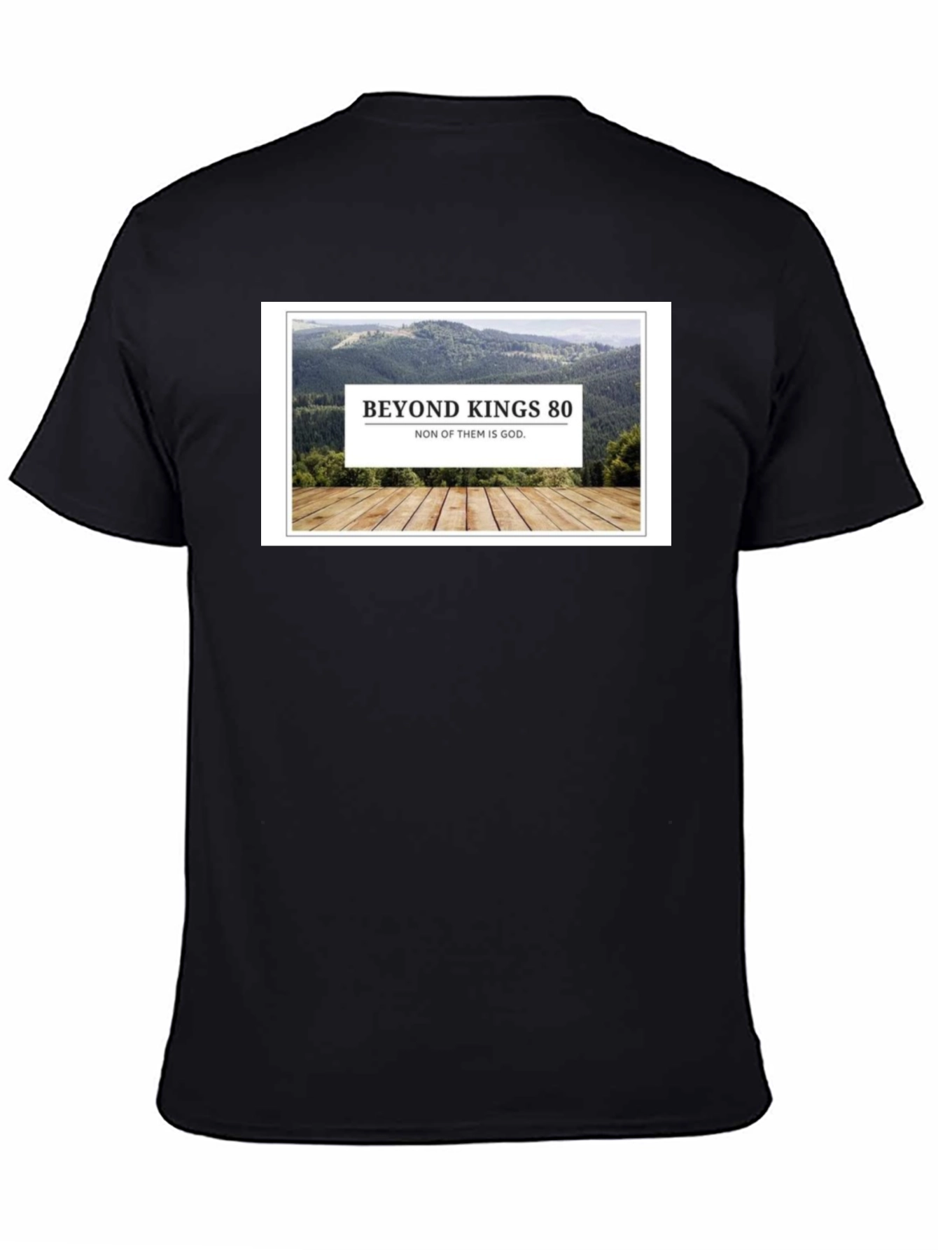 Beyond Kings 80 Graphic Tee - Unisex Black T-Shirt