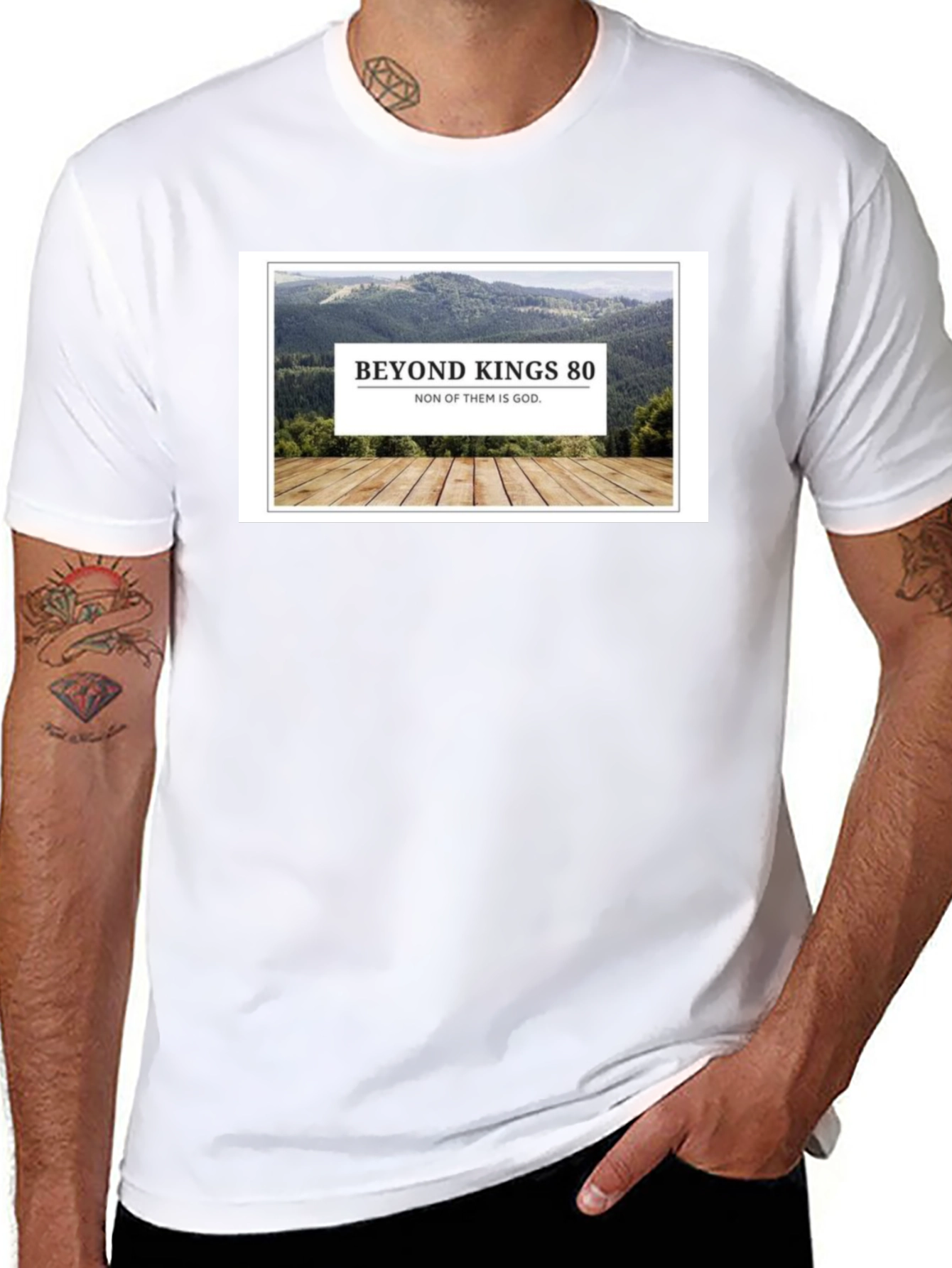 Beyond Kings 80 Graphic Tee - Unisex Black T-Shirt