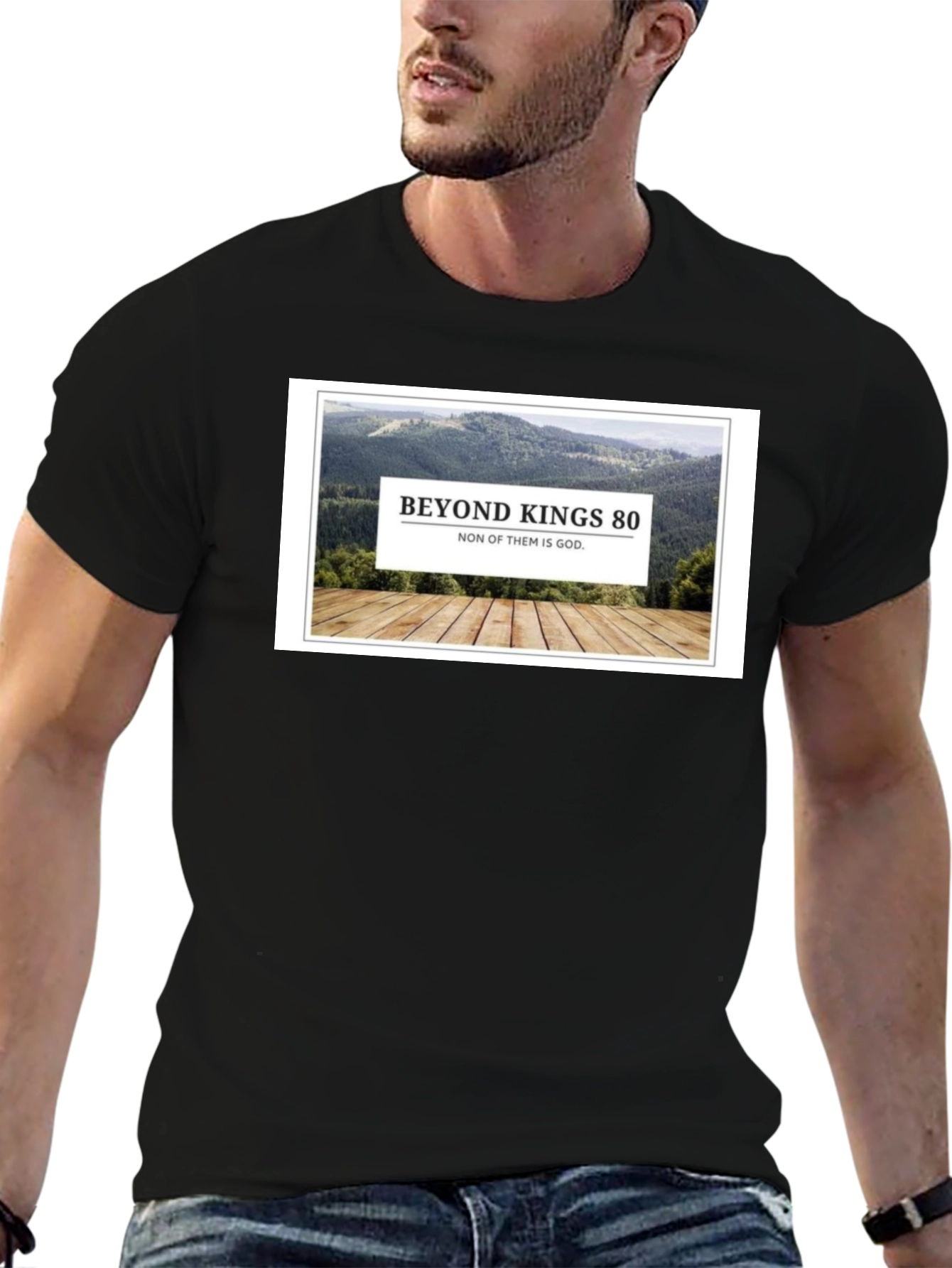 Beyond Kings 80 Graphic Tee - Unisex Black T-Shirt