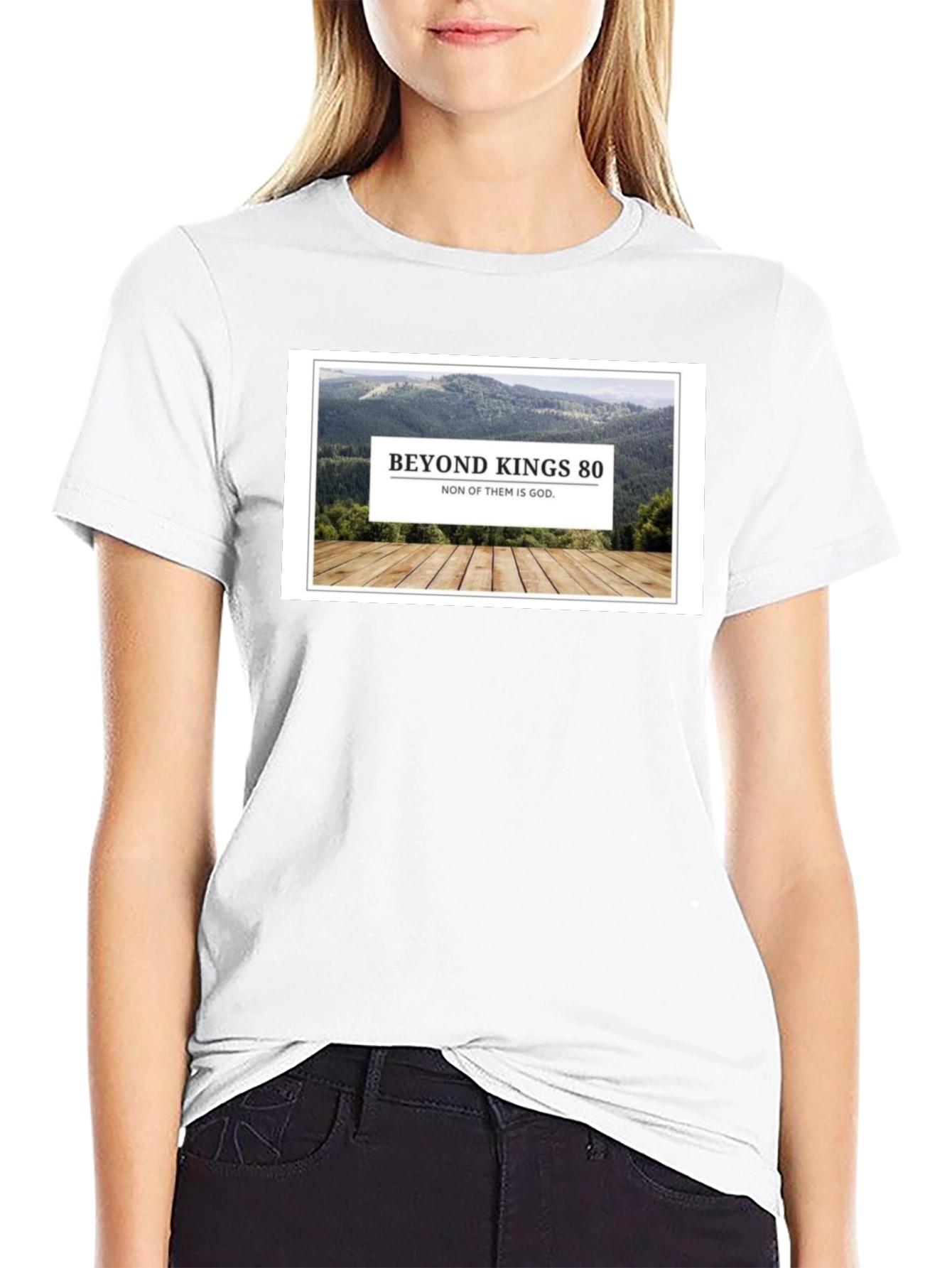 Beyond Kings 80 Graphic Tee - Unisex Black T-Shirt