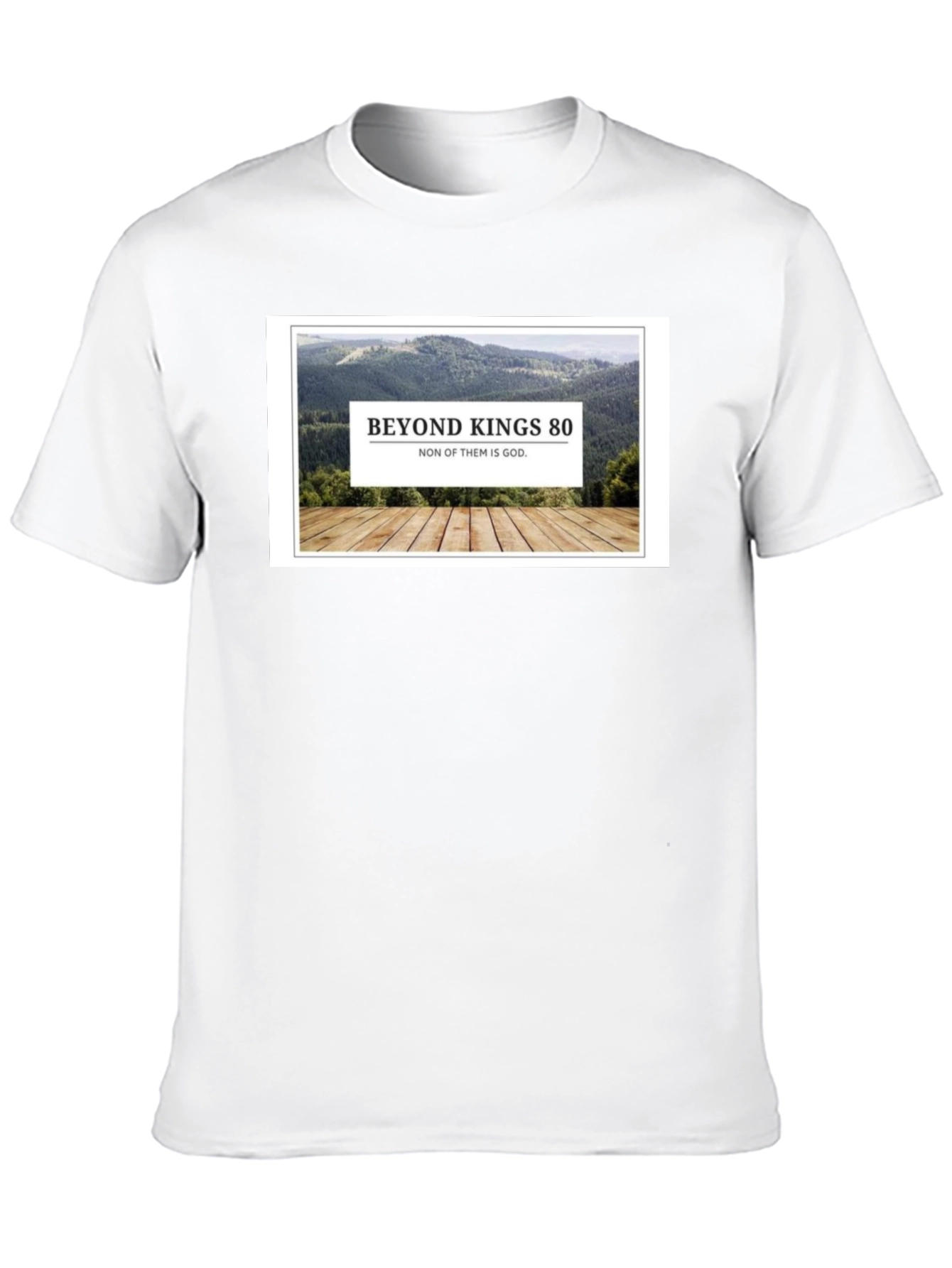 Beyond Kings 80 Graphic Tee - Unisex Black T-Shirt