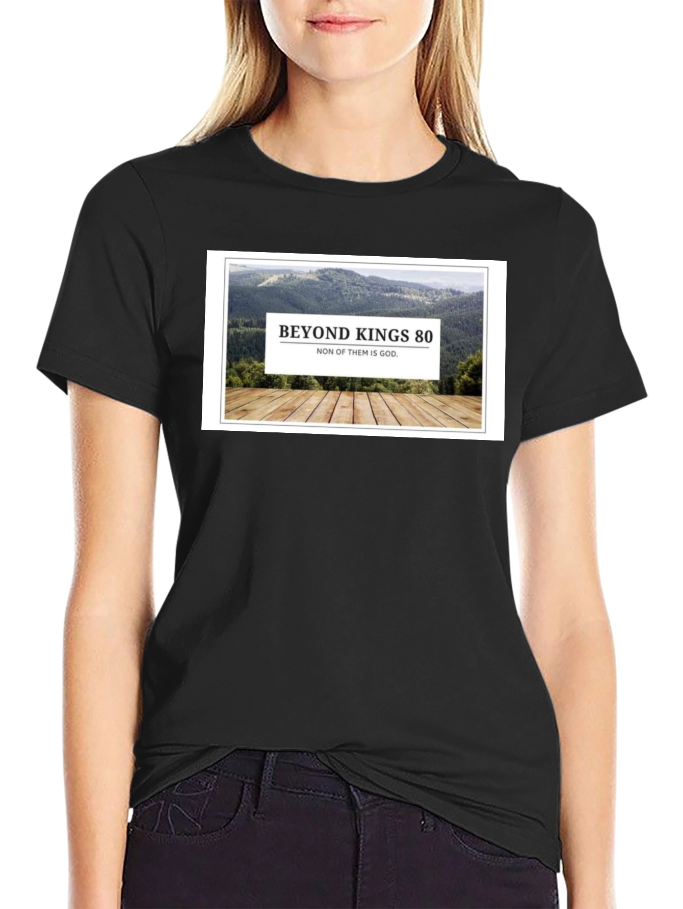 Beyond Kings 80 Graphic Tee - Unisex Black T-Shirt