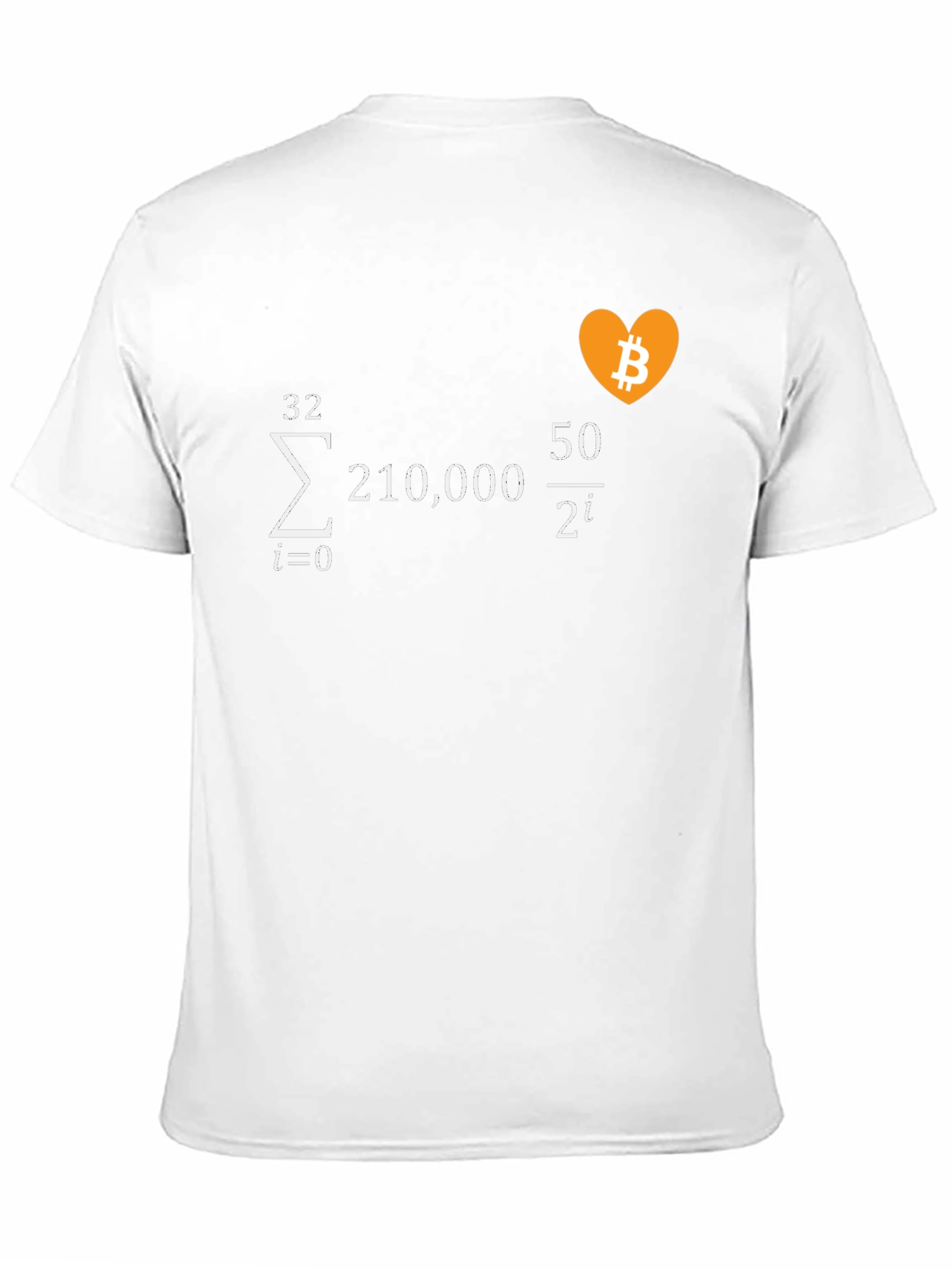 Bitcoin Summation Equation T-Shirt