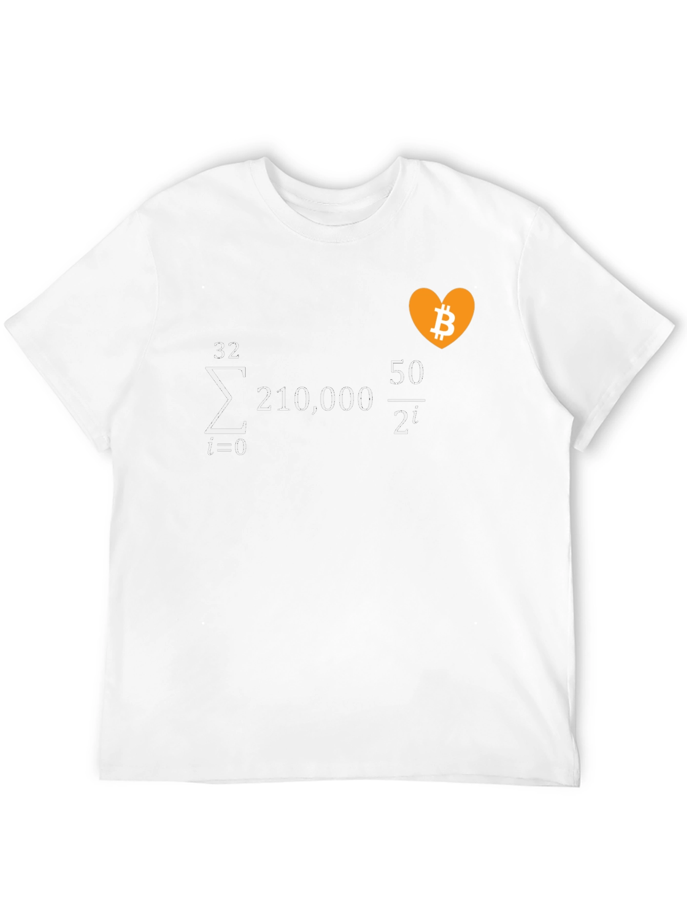 Bitcoin Summation Equation T-Shirt