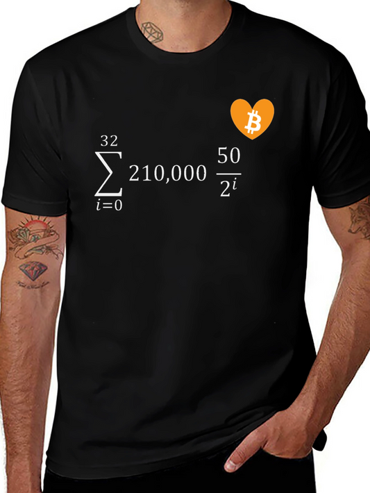 Bitcoin Summation Equation T-Shirt