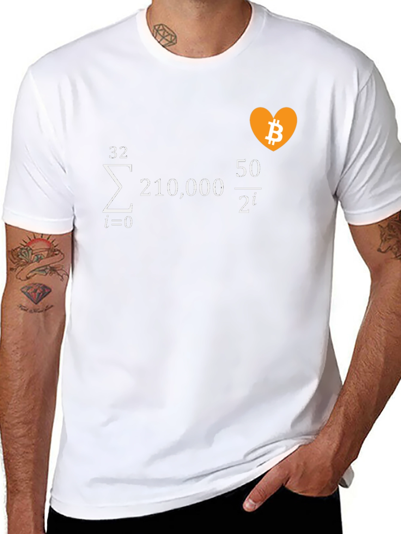 Bitcoin Summation Equation T-Shirt