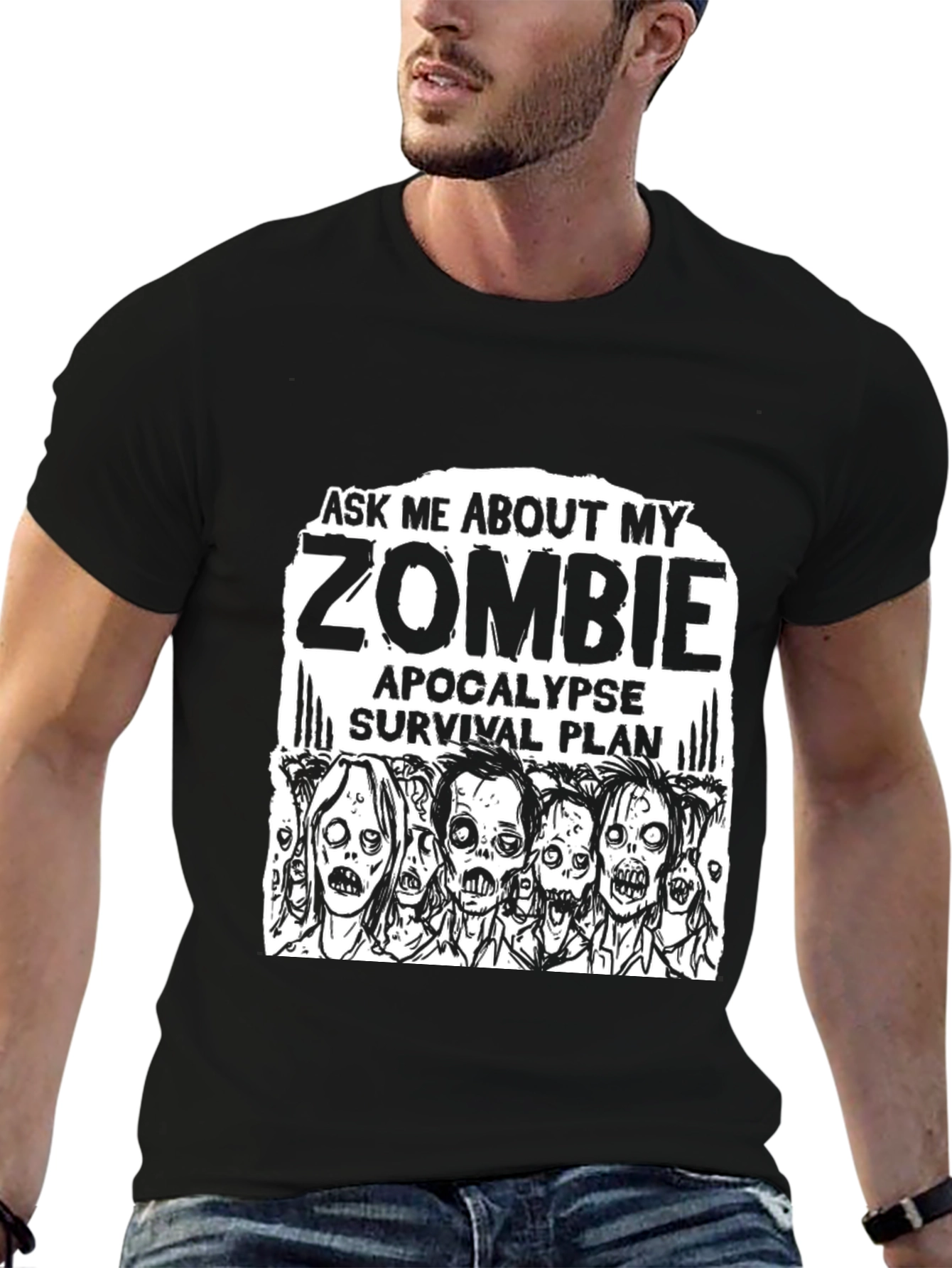 Zombie Apocalypse Survival Plan T-Shirt