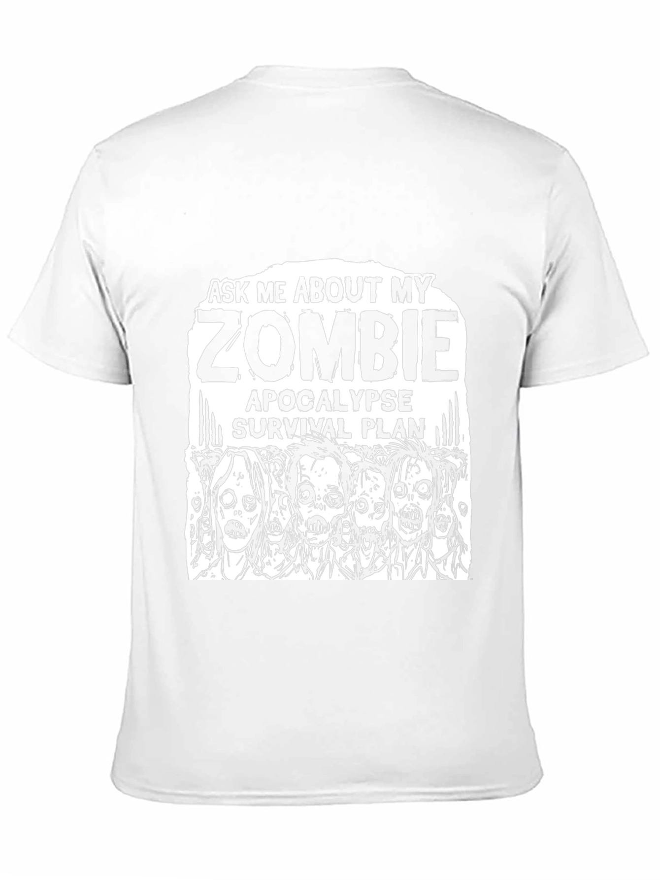 Zombie Apocalypse Survival Plan T-Shirt