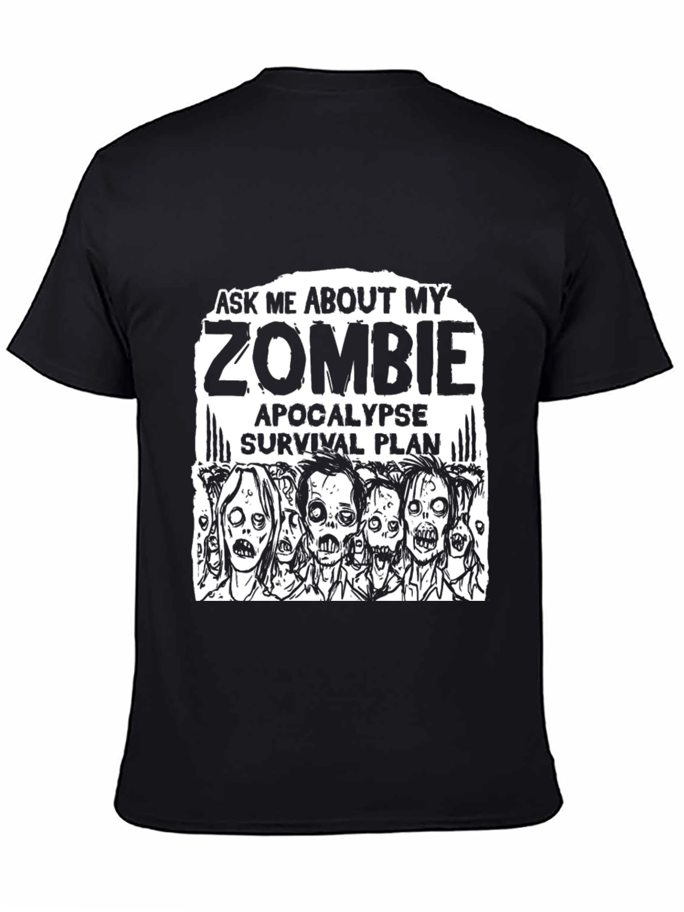 Zombie Apocalypse Survival Plan T-Shirt