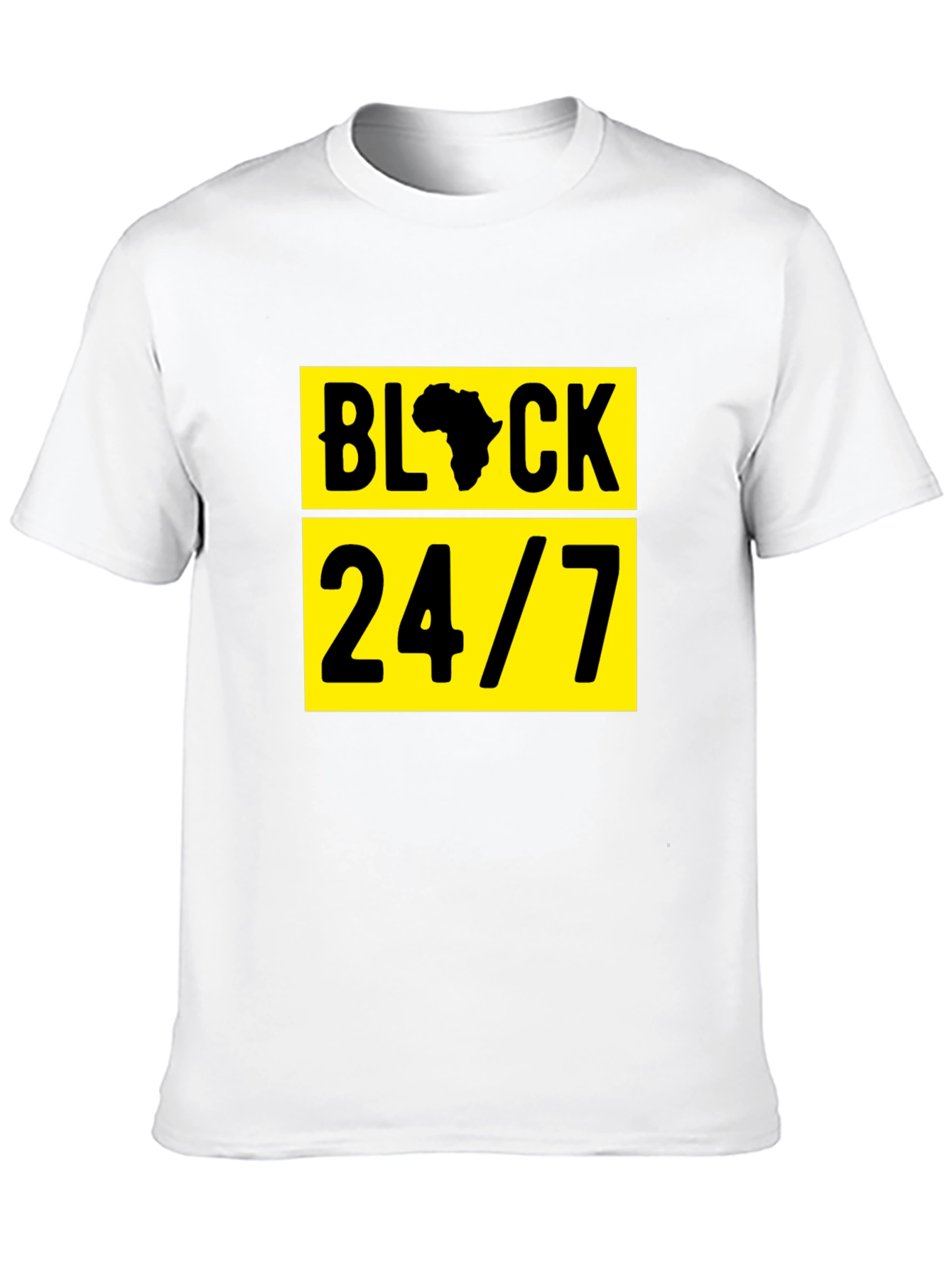 Black 24/7 Graphic T-Shirt