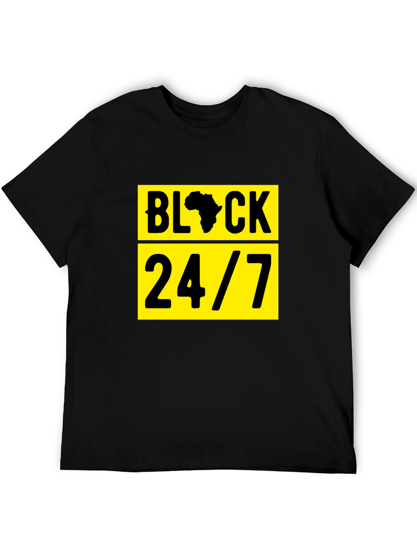 Black 24/7 Graphic T-Shirt