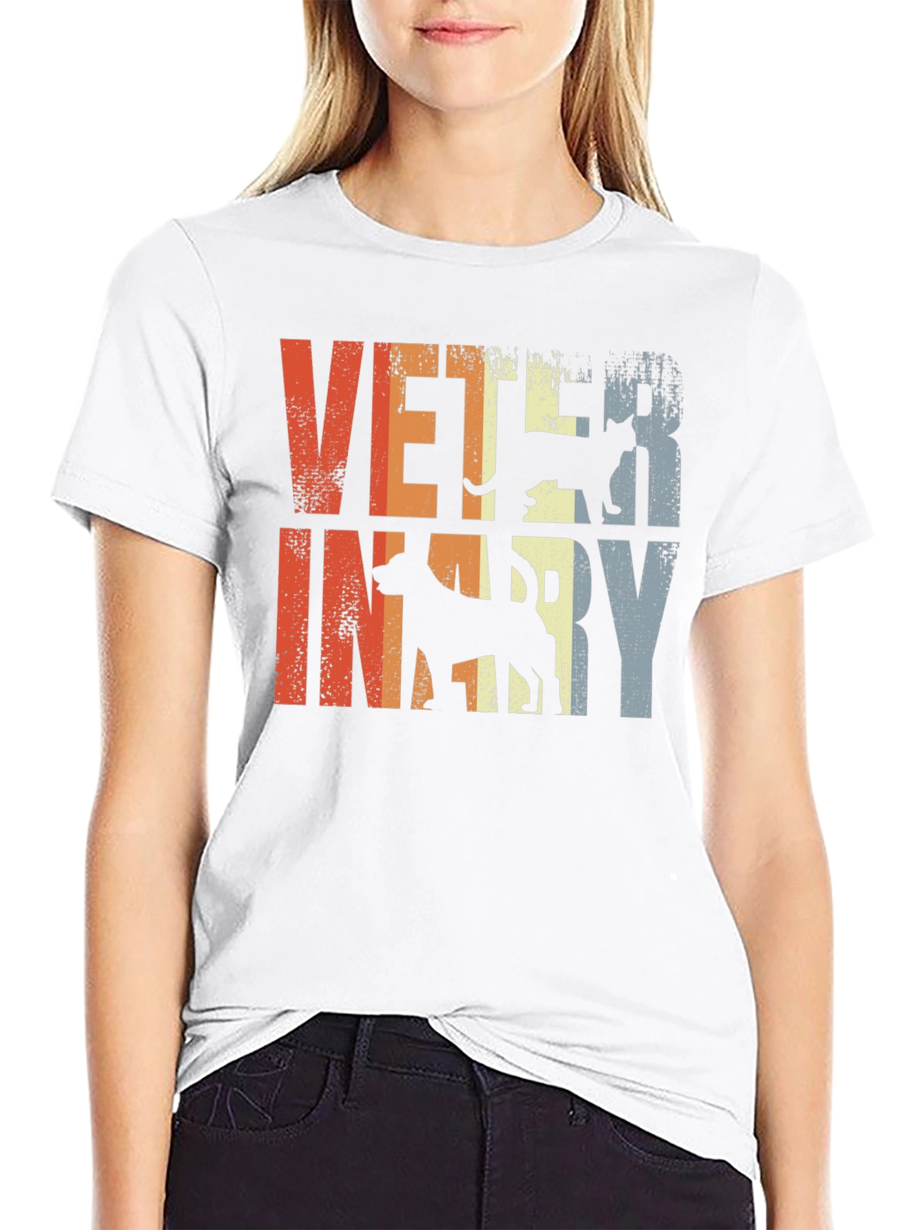 Veterinary Retro Style Graphic Tee