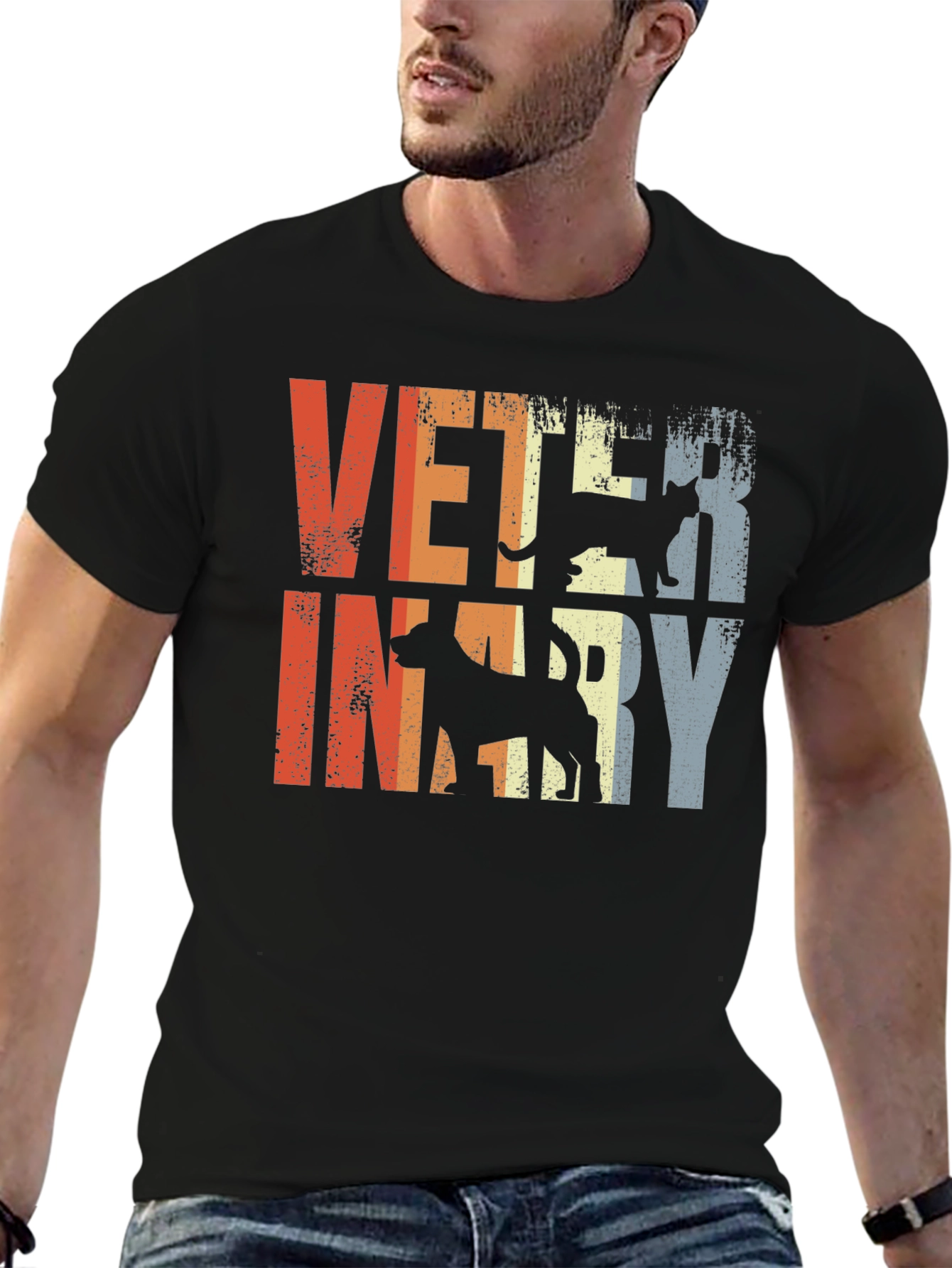 Veterinary Retro Style Graphic Tee