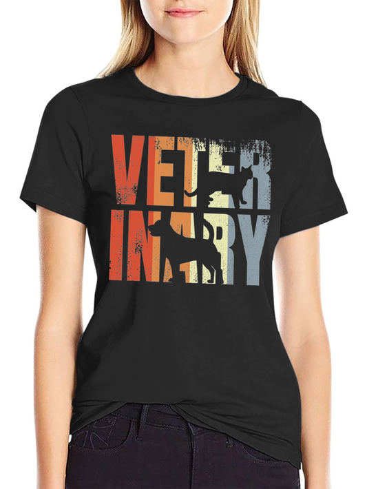 Veterinary Retro Style Graphic Tee